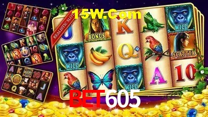 Interface moderna da plataforma bet605